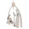 7ft. LED Lighted Holy Family Nativity Scene Outdoor Christmas Decoration